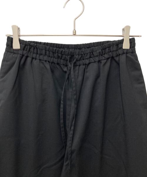 mizuiro-ind（ミズイロインド）mizuiro-ind (ミズイロインド) イージーワイドパンツ ブラック サイズ:2の古着・服飾アイテム