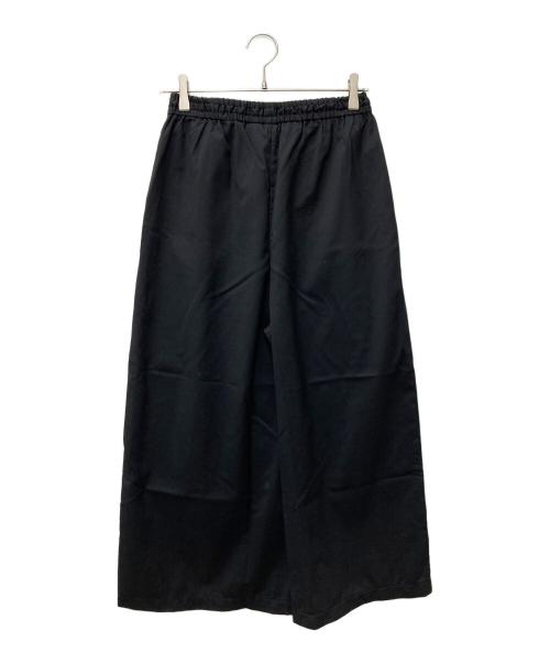 mizuiro-ind（ミズイロインド）mizuiro-ind (ミズイロインド) イージーワイドパンツ ブラック サイズ:2の古着・服飾アイテム