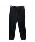 COMME des GARCONS HOMME PLUS（コムデギャルソンオムプリュス）の古着「ポリ縮絨スラックス PS-P075」｜ブラック