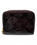 LOUIS VUITTONルイ ヴィトン）の古着「ヴェルニ ジッピー コインパース 財布 M93607」｜アマラント