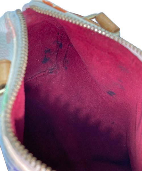 LOUIS VUITTON（ルイ ヴィトン）LOUIS VUITTON (ルイ ヴィトン) モノグラム・マルチカラー ミニスピーディ ハンドバッグ M92645 ホワイトの古着・服飾アイテム
