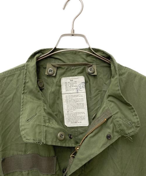 US ARMY（ユーエスアーミー）US ARMY (ユーエスアーミー) M-65 モッズコート・フィッシュテールパーカー  グリーン サイズ:MEDIUMの古着・服飾アイテム