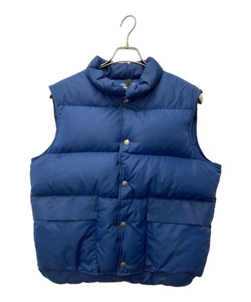 WOOLRICH（ウールリッチ）WOOLRICH (ウールリッチ) ダウンベスト ブルー サイズ:Mの古着・服飾アイテム