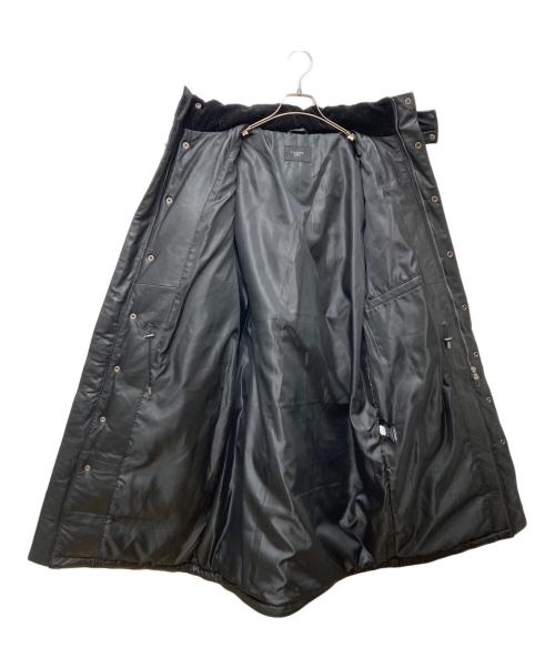 Liugoo Leathers（リューグーレザーズ）Liugoo Leathers (リューグーレザーズ) レザーダウンコート ブラック サイズ:3Lの古着・服飾アイテム