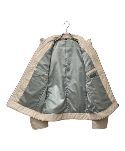 Wind Armor（ウィンドアーマー）Wind Armor (ウィンドアーマー) シングルライダースジャケット ベージュ サイズ:LLの古着・服飾アイテム