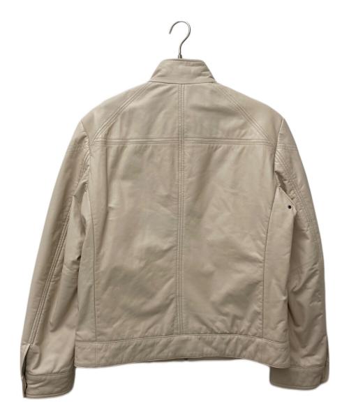 Wind Armor（ウィンドアーマー）Wind Armor (ウィンドアーマー) シングルライダースジャケット ベージュ サイズ:LLの古着・服飾アイテム