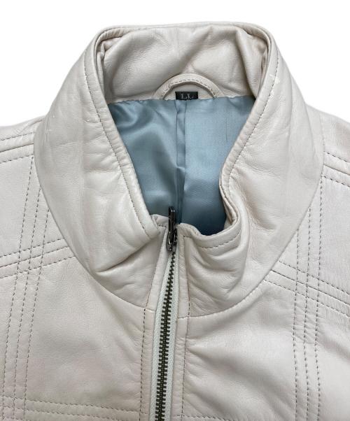 Wind Armor（ウィンドアーマー）Wind Armor (ウィンドアーマー) シングルライダースジャケット ベージュ サイズ:LLの古着・服飾アイテム