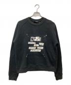 N°21 numero ventunoヌメロヴェントゥーノ）の古着「スウェット」｜ブラック