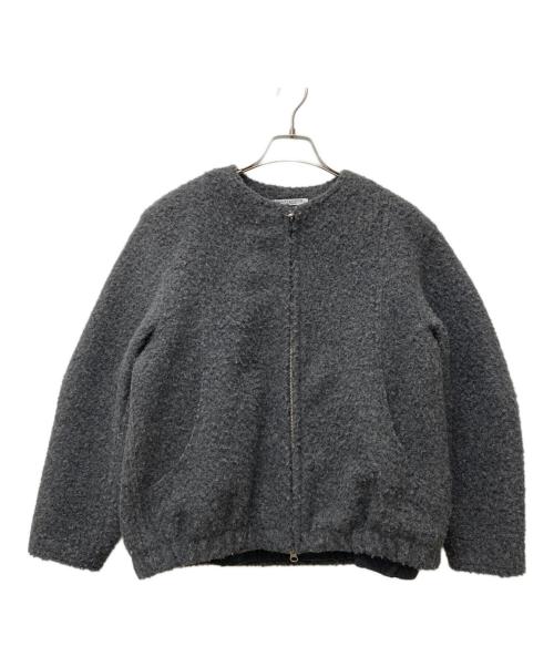 BEAUTY&YOUTH（ビューティーアンドユース）BEAUTY&YOUTH (ビューティーアンドユース) ブークレー ジップブルゾン グレー サイズ:XSの古着・服飾アイテム