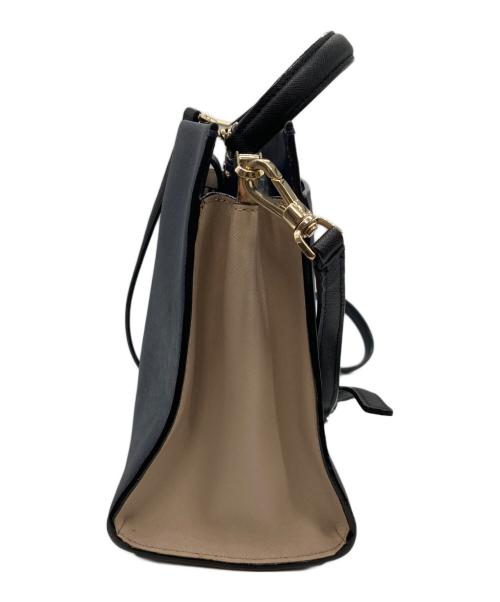 Kate Spade（ケイトスペード）Kate Spade (ケイトスペード) ハンドバッグ ネイビーの古着・服飾アイテム