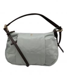 J.PRESS（ジェイプレス）の古着「ナイロンショルダーバッグ」｜ブルー