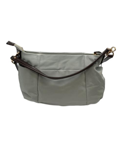 J.PRESS（ジェイプレス）J.PRESS (ジェイプレス) ナイロンショルダーバッグ ブルーの古着・服飾アイテム