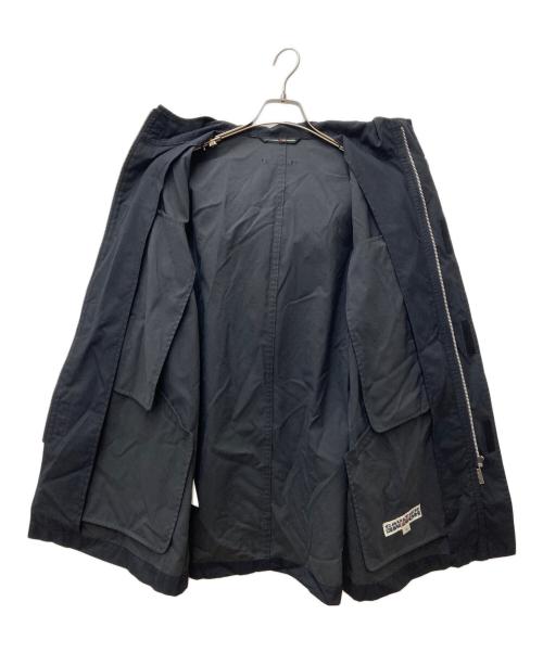 GAULTIER HOMME objet（ゴルチエオムオブジェ）GAULTIER HOMME objet (ゴルチエオムオブジェ) フーデッドショートコート ブラック サイズ:46(M~L)の古着・服飾アイテム