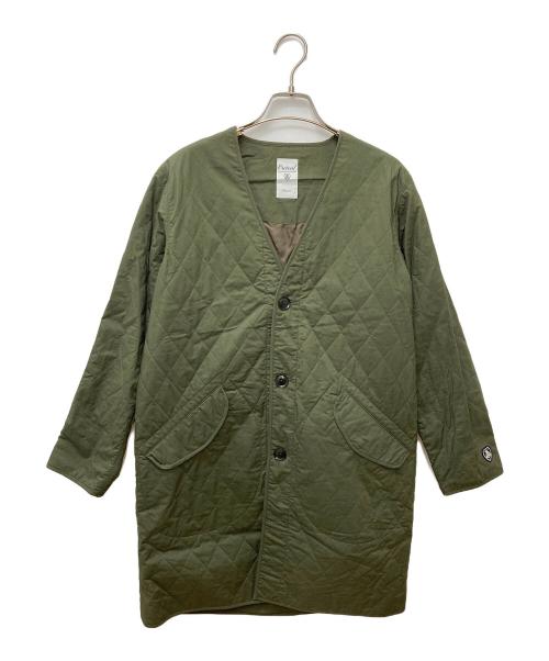 ORCIVAL（オーシバル）ORCIVAL (オーシバル) 中綿キルティングコート グリーン サイズ:1の古着・服飾アイテム