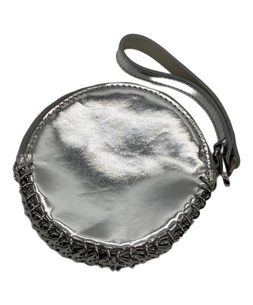 PACO RABANNE（パコラバンヌ）PACO RABANNE (パコラバンヌ) ラウンドコインケース シルバーの古着・服飾アイテム