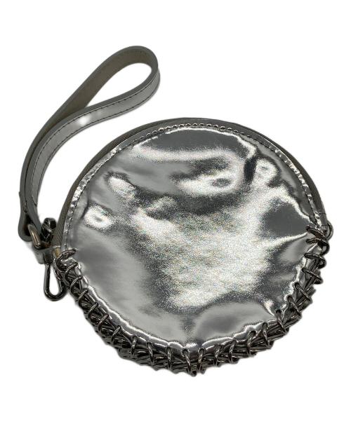 PACO RABANNE（パコラバンヌ）PACO RABANNE (パコラバンヌ) ラウンドコインケース シルバーの古着・服飾アイテム