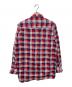 Rebuild by Needles (リビルドバイニードルス) 再構築フランネルシャツ　EJ264 レッド サイズ:M：8000円