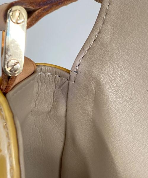 LOUIS VUITTON（ルイ ヴィトン）LOUIS VUITTON (ルイ ヴィトン) ヴェルニ・トンプソン・ストリート ショルダーバッグ イエローの古着・服飾アイテム