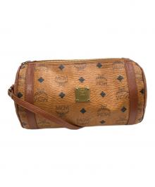 MCM（エムシーエム）の古着「筒形ショルダーバッグ」｜オレンジ