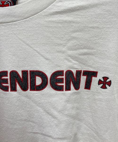 INDEPENDENT（インディペンデント）INDEPENDENT (インディペンデント) ALSTYLE APPAREL & ACTIVEWEAR (アレスタイルアパレル＆アクティブウェア) プリントTシャツ ホワイト サイズ:Lの古着・服飾アイテム