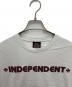 INDEPENDENT (インディペンデント) ALSTYLE APPAREL & ACTIVEWEAR (アレスタイルアパレル＆アクティブウェア) プリントTシャツ ホワイト サイズ:L：6000円