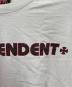 中古・古着 INDEPENDENT (インディペンデント) ALSTYLE APPAREL & ACTIVEWEAR (アレスタイルアパレル＆アクティブウェア) プリントTシャツ ホワイト サイズ:L：6000円