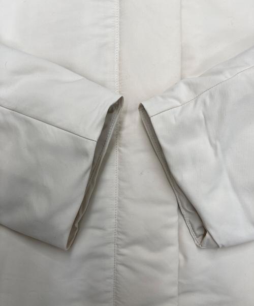 無印良品（ムジルシリョウヒン）無印良品 (ムジルシリョウヒン) 撥水ダウンミドルコート　BD10UA5A ホワイト サイズ:Mの古着・服飾アイテム