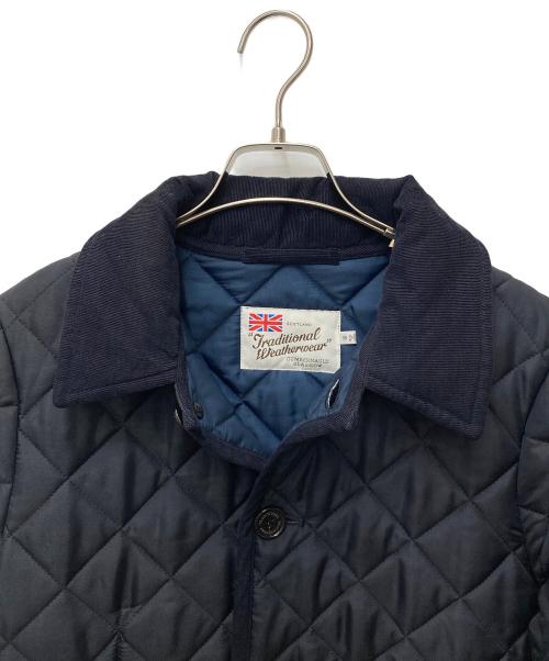 Traditional Weatherwear（トラディショナルウェザーウェア）Traditional Weatherwear (トラディショナルウェザーウェア) キルティングジャケット G192APFCO0024A ネイビー サイズ:38の古着・服飾アイテム