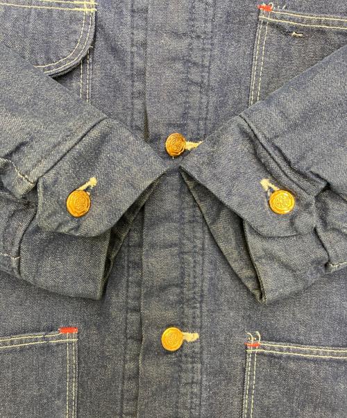 Wrangler（ラングラー）Wrangler (ラングラー) デニムカバーオール インディゴ サイズ:40の古着・服飾アイテム