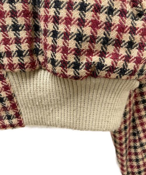 Hysteric Glamour（ヒステリックグラマー）Hysteric Glamour (ヒステリックグラマー) ブルゾン　2AB-1395 レッド×ベージュ サイズ:FREEの古着・服飾アイテム