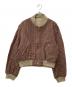 Hysteric Glamour（ヒステリックグラマー）の古着「ブルゾン　2AB-1395」｜レッド×ベージュ