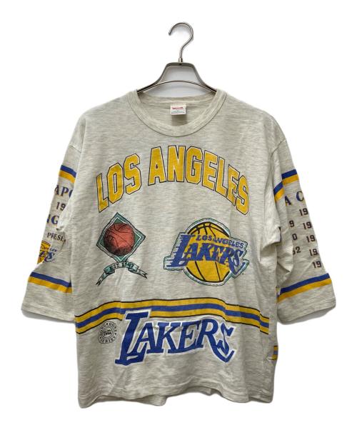 LONG GONE（ロングゴーン）LONG GONE (ロングゴーン) ヴィンテージカットソー アイボリー サイズ:XLの古着・服飾アイテム