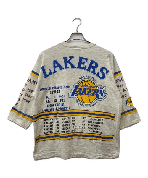 LONG GONE（ロングゴーン）LONG GONE (ロングゴーン) ヴィンテージカットソー アイボリー サイズ:XLの古着・服飾アイテム