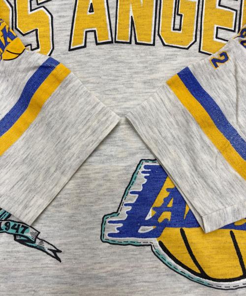 LONG GONE（ロングゴーン）LONG GONE (ロングゴーン) ヴィンテージカットソー アイボリー サイズ:XLの古着・服飾アイテム