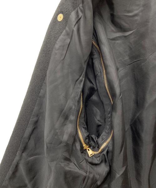 CULLNI（クルニ）CULLNI (クルニ) Tweed Removable Sleeves Riders Jacket　25-SS-017B ブラック サイズ:1の古着・服飾アイテム