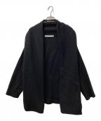 FRAMeWORKフレームワーク）の古着「圧縮ウールショートガウン　23080220302030」｜ブラック