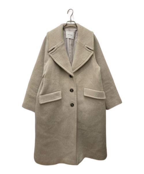 JILL STUART（ジルスチュアート）JILL STUART (ジルスチュアート) Super100 ダブルクロスコート　092-3252006 ベージュ サイズ:Mの古着・服飾アイテム