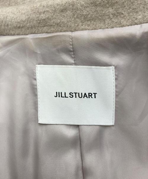 JILL STUART（ジルスチュアート）JILL STUART (ジルスチュアート) Super100 ダブルクロスコート　092-3252006 ベージュ サイズ:Mの古着・服飾アイテム