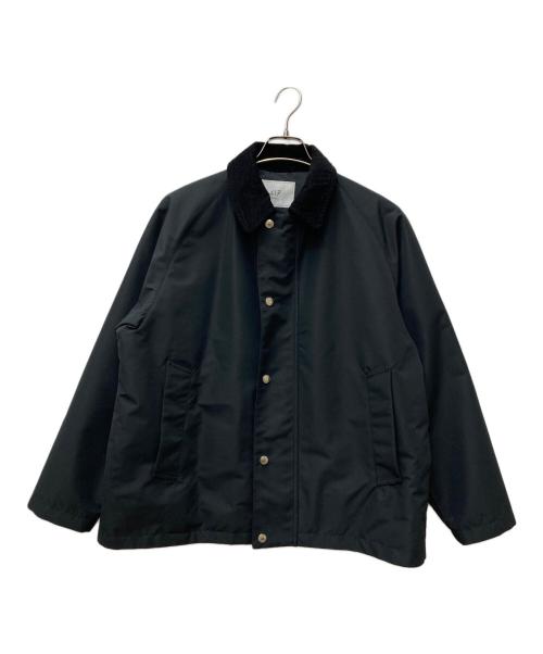 417 by EDIFICE（417 バイ エディフィス）417 by EDIFICE (417 バイ エディフィス) 2レイヤーユーティリティ ブルゾン ブラック サイズ:Mの古着・服飾アイテム