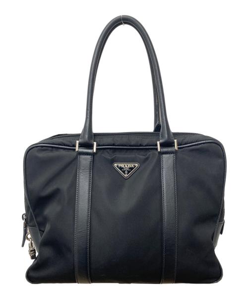 PRADA（プラダ）PRADA (プラダ) ブリーフケース ネイビーの古着・服飾アイテム