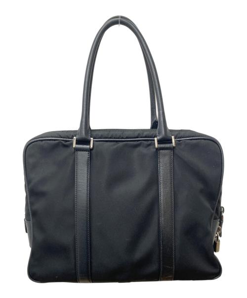 PRADA（プラダ）PRADA (プラダ) ブリーフケース ネイビーの古着・服飾アイテム