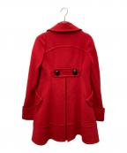 BLUE LABEL CRESTBRIDGEブルーレーベルクレストブリッジ）の古着「コート　FRF07-678-16」｜レッド