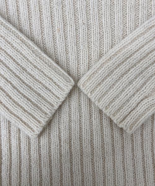 PRADA（プラダ）PRADA (プラダ) ニット ホワイト サイズ:40の古着・服飾アイテム