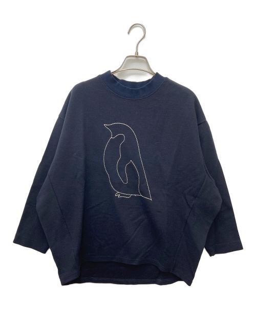 Marble SUD（マーブルシュッド）Marble SUD (マーブルシュッド) ペンギン刺繍スウェット ネイビー サイズ:サイズ表記なしの古着・服飾アイテム