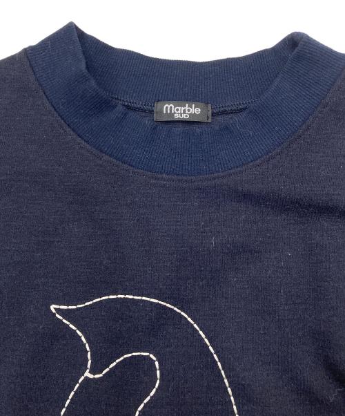 Marble SUD（マーブルシュッド）Marble SUD (マーブルシュッド) ペンギン刺繍スウェット ネイビー サイズ:サイズ表記なしの古着・服飾アイテム