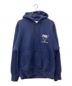 LEEリー）の古着「プルオーバーパーカー」｜ネイビー