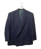 GIORGIO ARMANIジョルジョアルマーニ）の古着「ストライプダブルジャケット」｜ネイビー