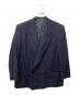 GIORGIO ARMANI（ジョルジョアルマーニ）の古着「ストライプダブルジャケット」｜ネイビー