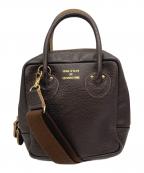 YOUNG & OLSEN The DRYGOODS STORE×FRAMeWORKヤングアンドオルセン ザ ドライグッズストア×フレームワーク）の古着「別注ボトルバッグ」｜ブラウン