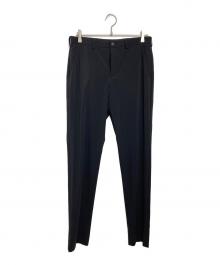 JOSEPH HOMME（ジョゼフ オム）の古着「トリコソリッドストレッチ テーパードパンツ」｜ブラック